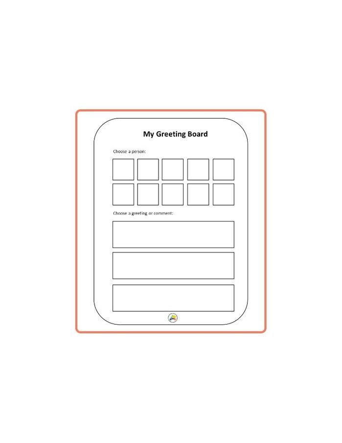 Resource for My Greeting Board