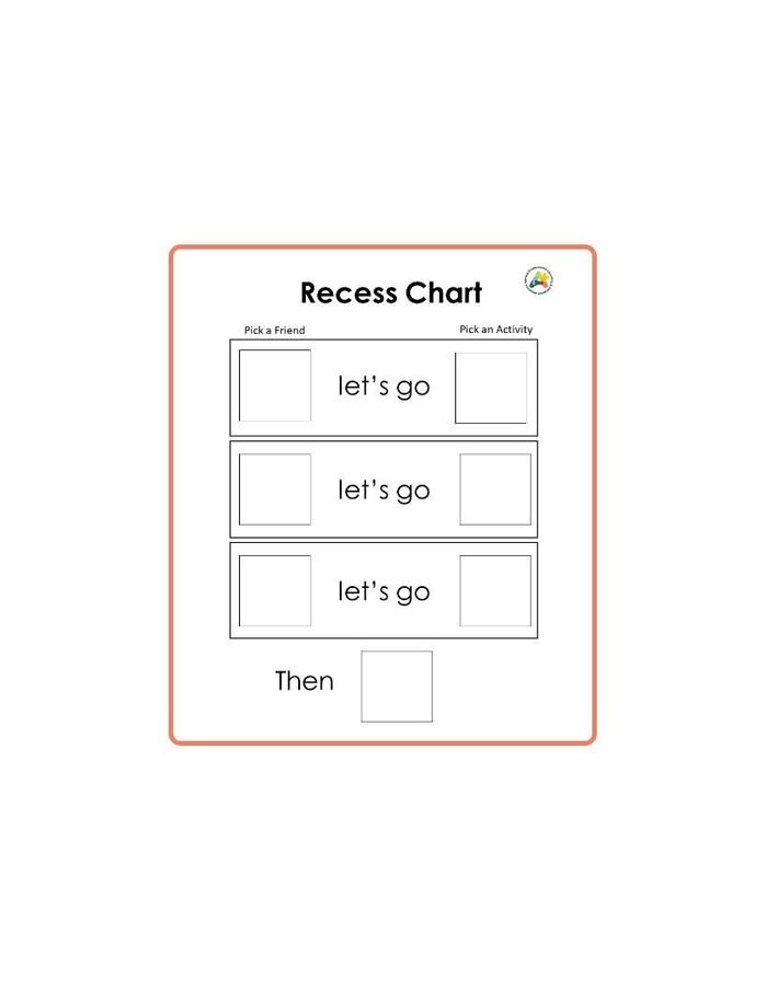 Resource for Recess Chart