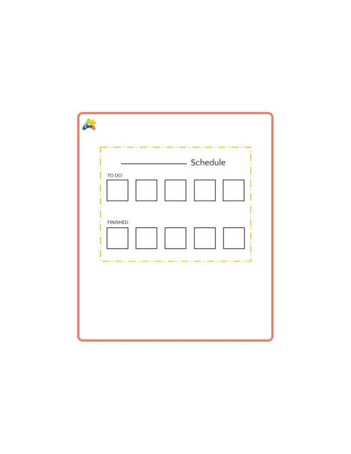 Resource for Schedule - Visual (5 spots)