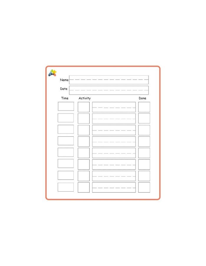 Resource for Schedule - Daily Written