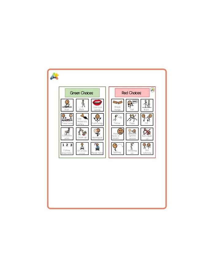 Resource for Green and Red Choices