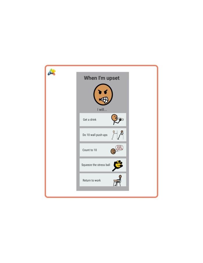 Resource for When I'm Upset