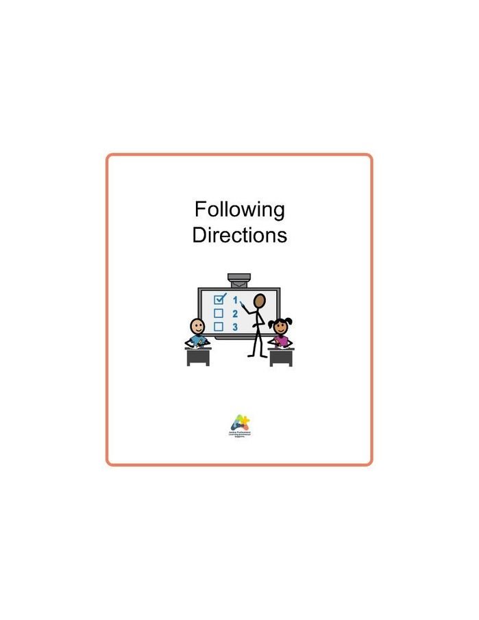 Resource for Following Directions