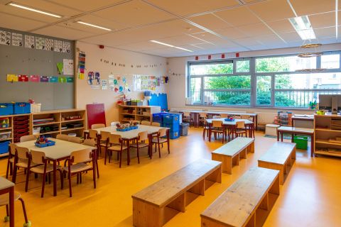 Physical Structure Picture of a classroom