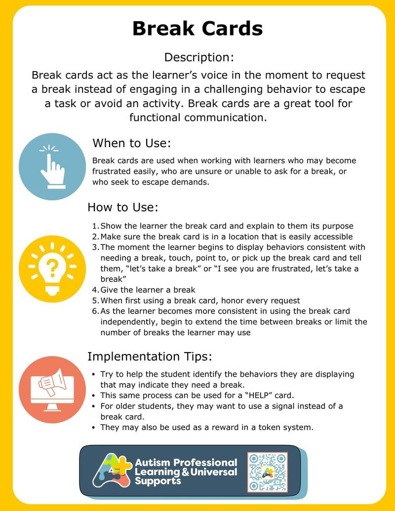 Break Cards Implementation Guide